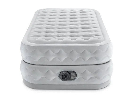 Intex Supreme Air-Flow air mattress - single, Ophalen of Verzenden, Zo goed als nieuw, Grijs