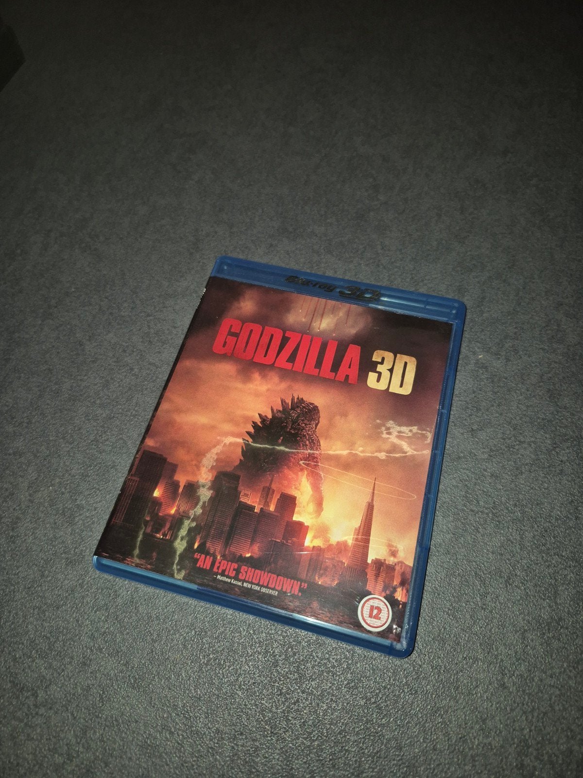 GODZILLA 3D BLURAY, Ophalen of Verzenden, Zo goed als nieuw, Tekenfilms en Animatie