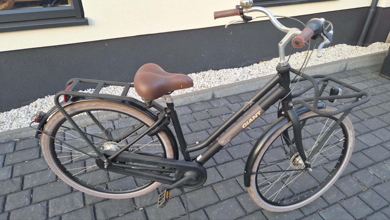 Giant Triple X Damesfiets - nette staat, Fietsen en Brommers, Fietsen | Dames | Damesfietsen, Ophalen, Terugtraprem, 53 tot 56 cm