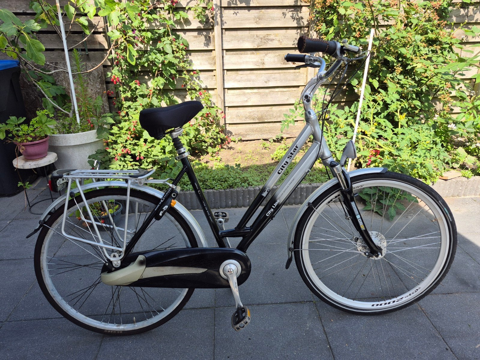 Damesfiets City Star City Line - Goede staat, Fietsen en Brommers, Ophalen of Verzenden, Gebruikt, Overige merken, (Extra) lage instap