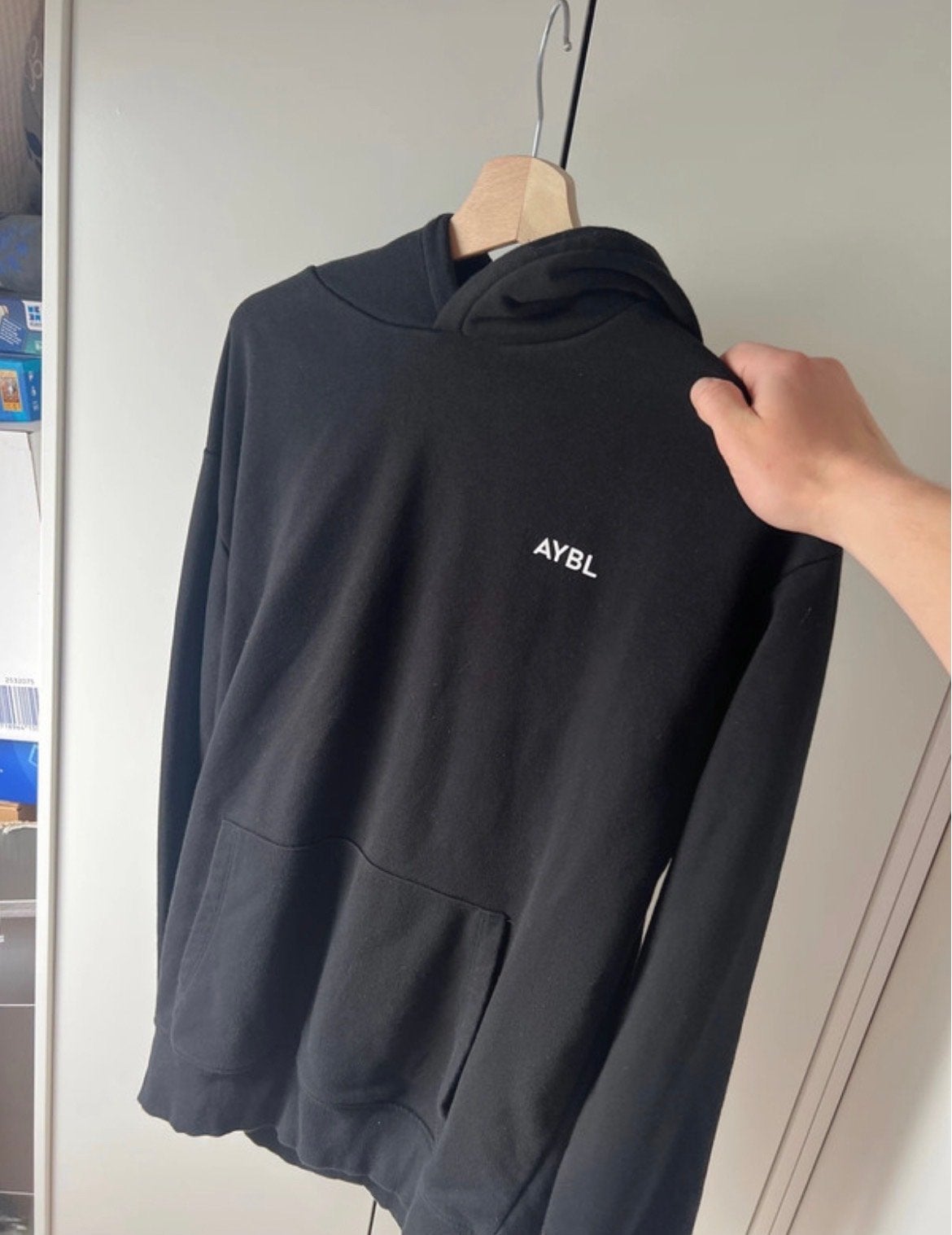 AYBL Hoodie Zwart Maat S, Ophalen of Verzenden, Zo goed als nieuw, Maat 46 (S) of kleiner, Zwart