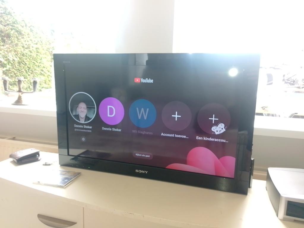 Sony tv 32 inch full hd, Ophalen, Zo goed als nieuw, 50 Hz, Sony