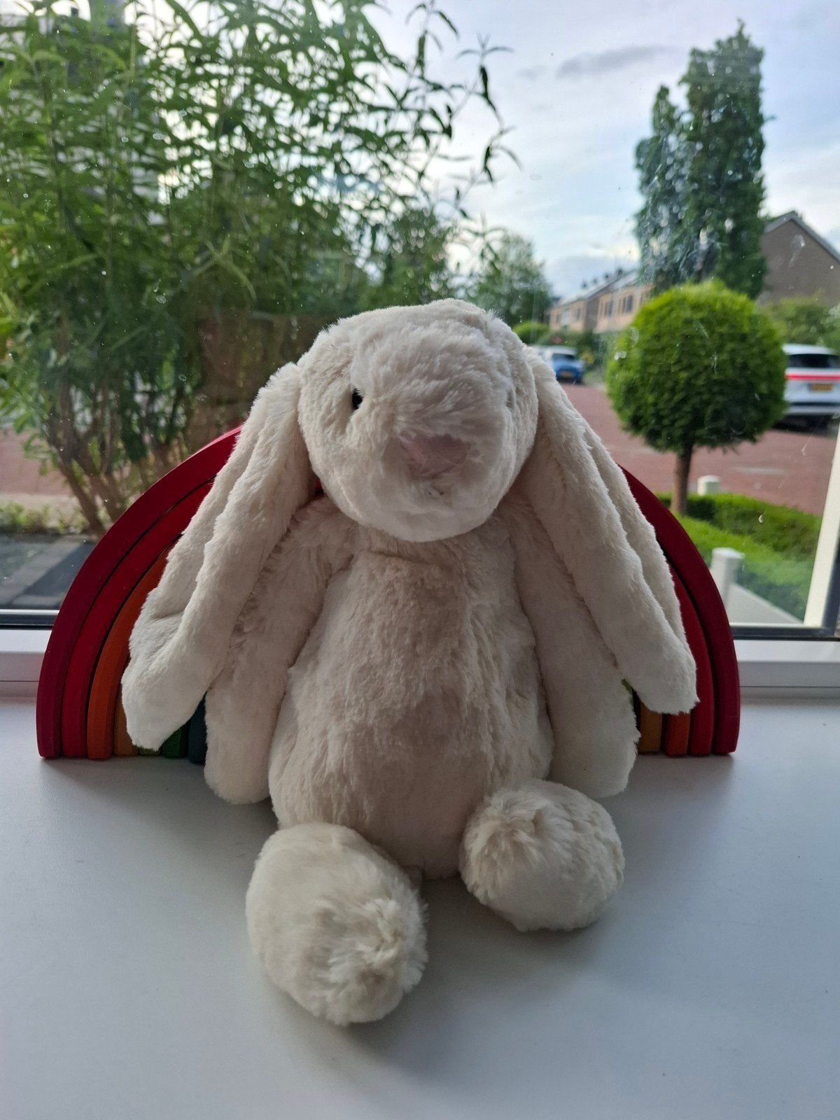 Jellycat Bashful Bunny Knuffel Konijn - Crème, Ophalen of Verzenden