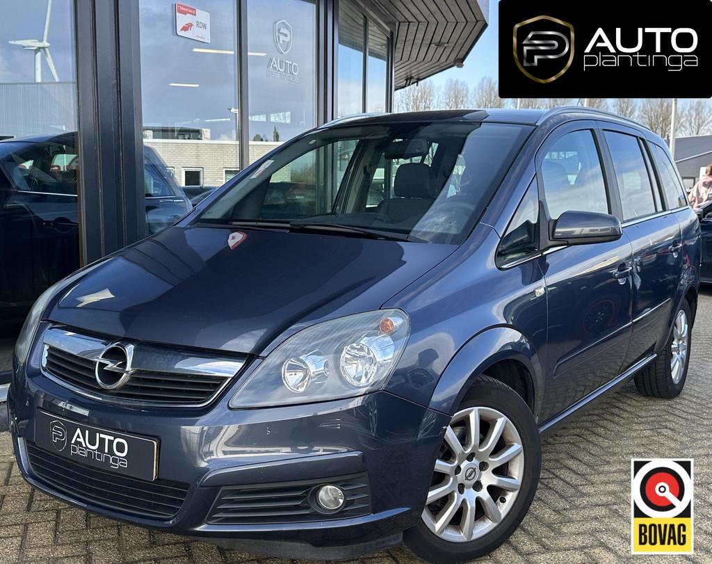 Opel Zafira 1.6 Cosmo 105PK | 7 Persoons | NL AUTO | Airco |, Auto's, Voorwielaandrijving, Stof, Gebruikt, 4 cilinders