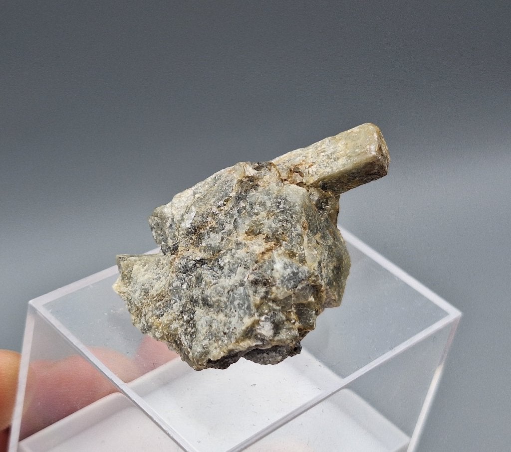 Andalusiet - Sellraintal, Tirol, Oostenrijk, Ophalen of Verzenden, Mineraal