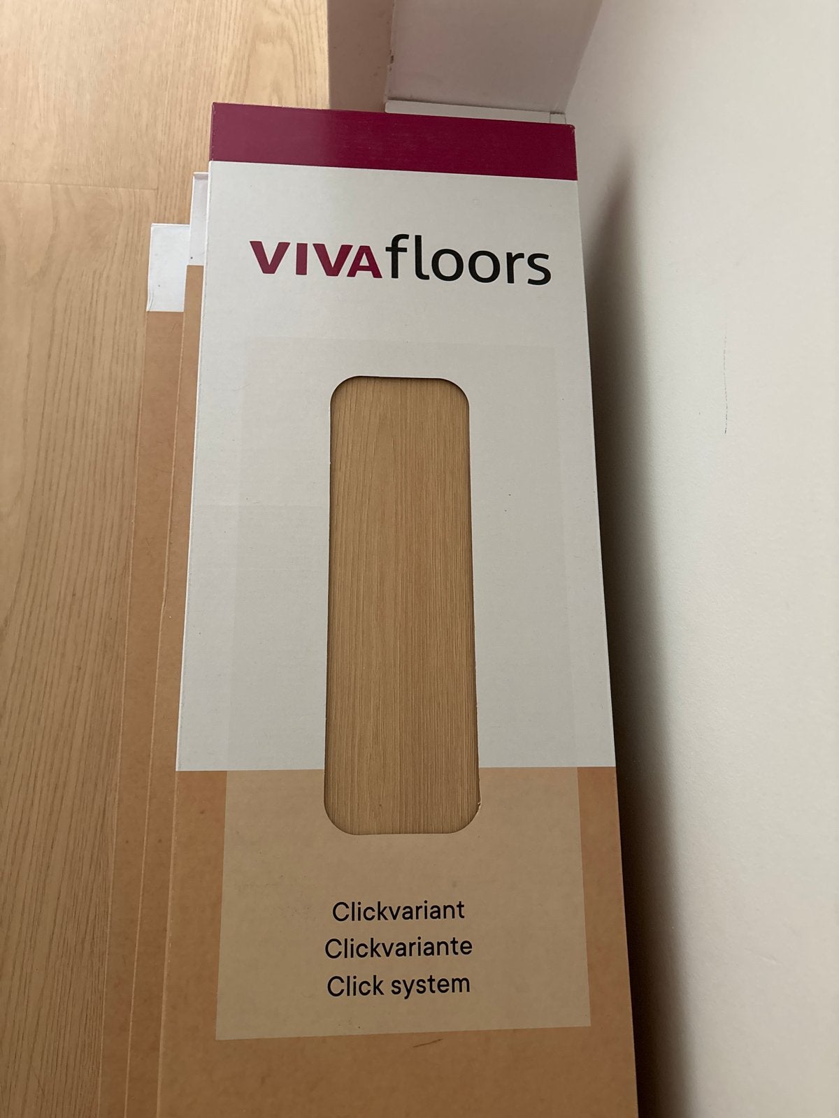 Mooie PVC click vloer - 11m² met extra planken, Ophalen, Kunststof, Overige typen, Nieuw