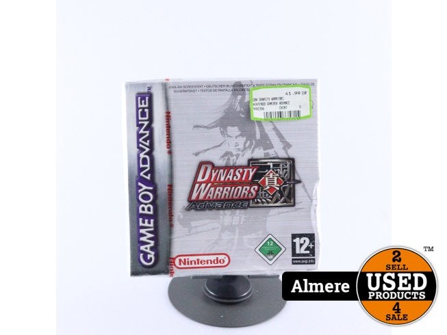 Game Boy Advance Game: Dynasty Warrior PAL | Seal