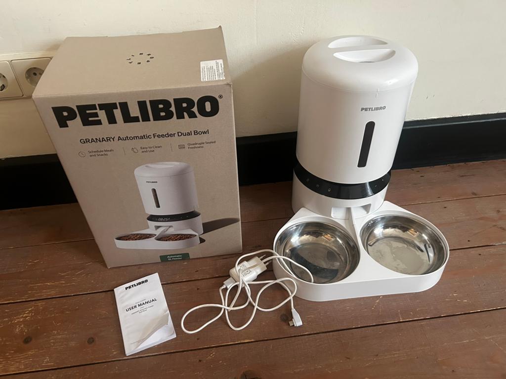Petlibro Granary automatische voerbak, Ophalen of Verzenden, Automatisch, Zo goed als nieuw