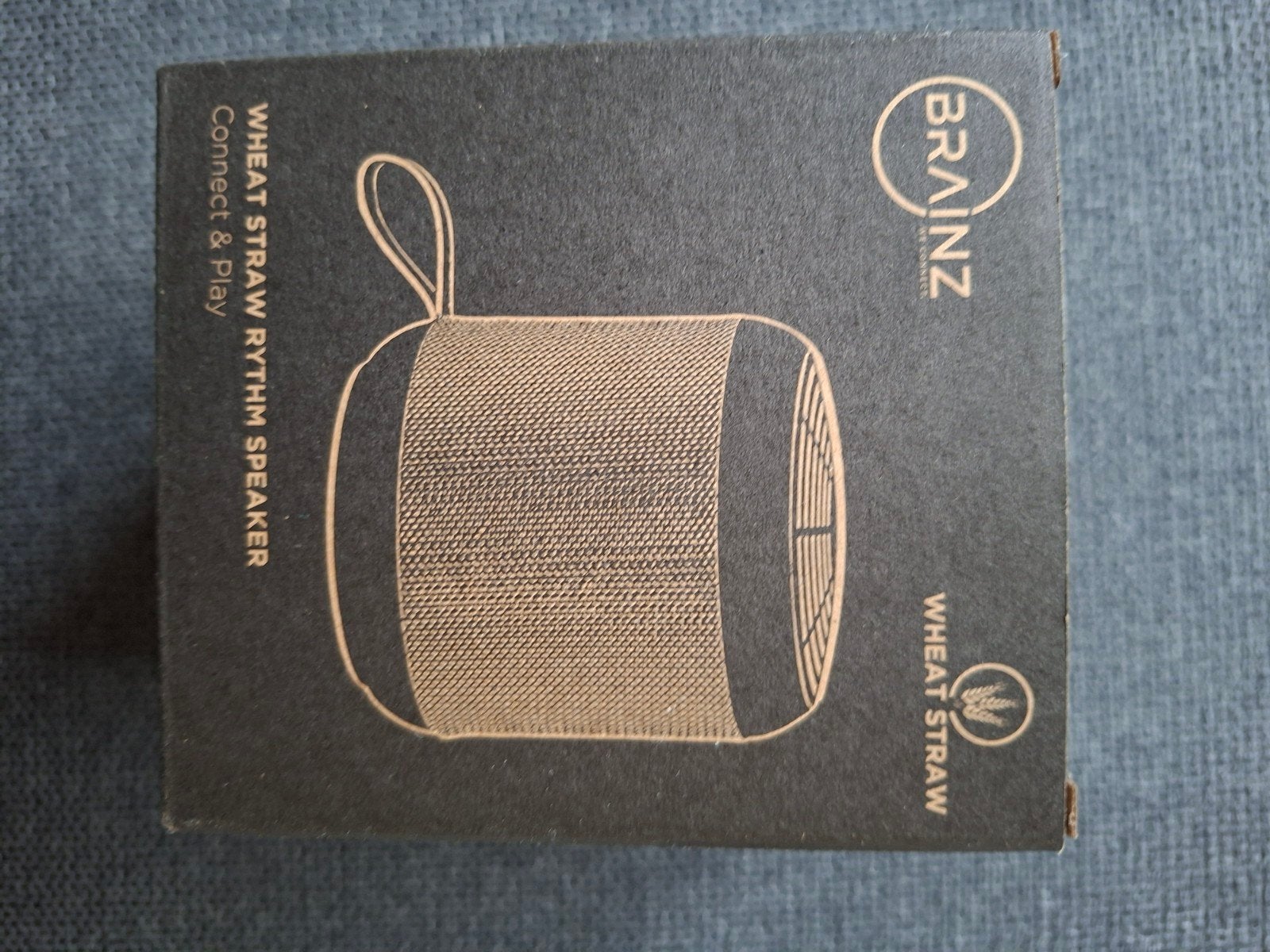 Brainz Wheat Straw Rhythm Speaker - Draagbare Bluetooth, Overige merken, Overige typen, Nieuw, Ophalen of Verzenden