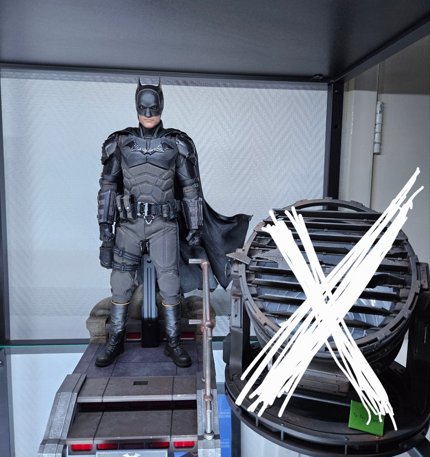 Hot Toys The Batman, Ophalen of Verzenden, Zo goed als nieuw