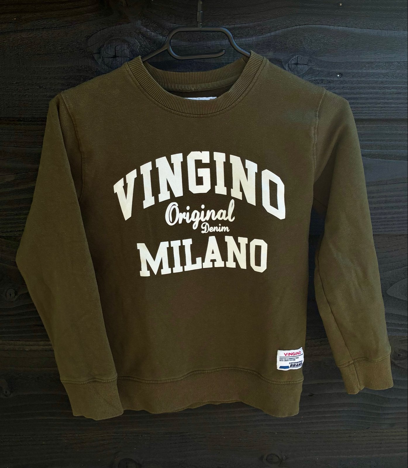 Vingino trui groen maat 140, Ophalen of Verzenden, Gebruikt, Jongen of Meisje, Trui of Vest