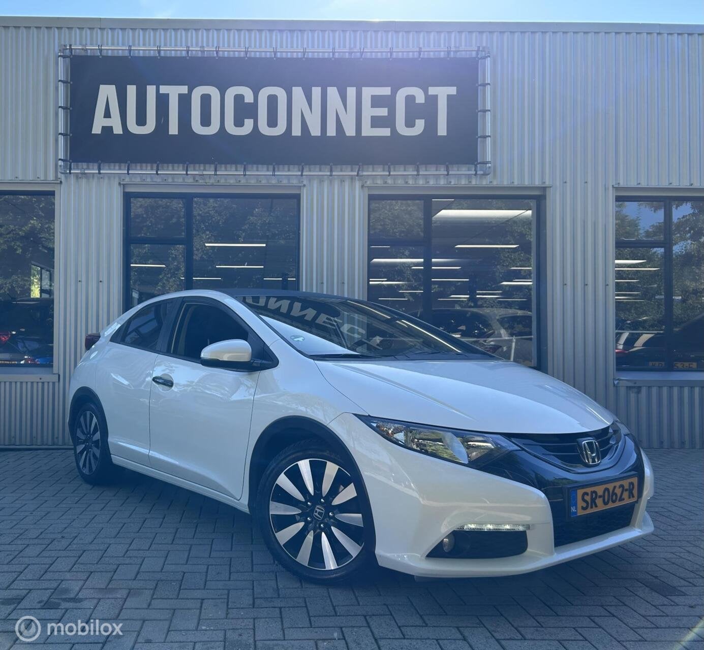 Honda Civic 1.8 Sport 142 PK, NAVI, CAMERA, CRUISE, Auto's, Voorwielaandrijving, Euro 5, Gebruikt, Alcantara