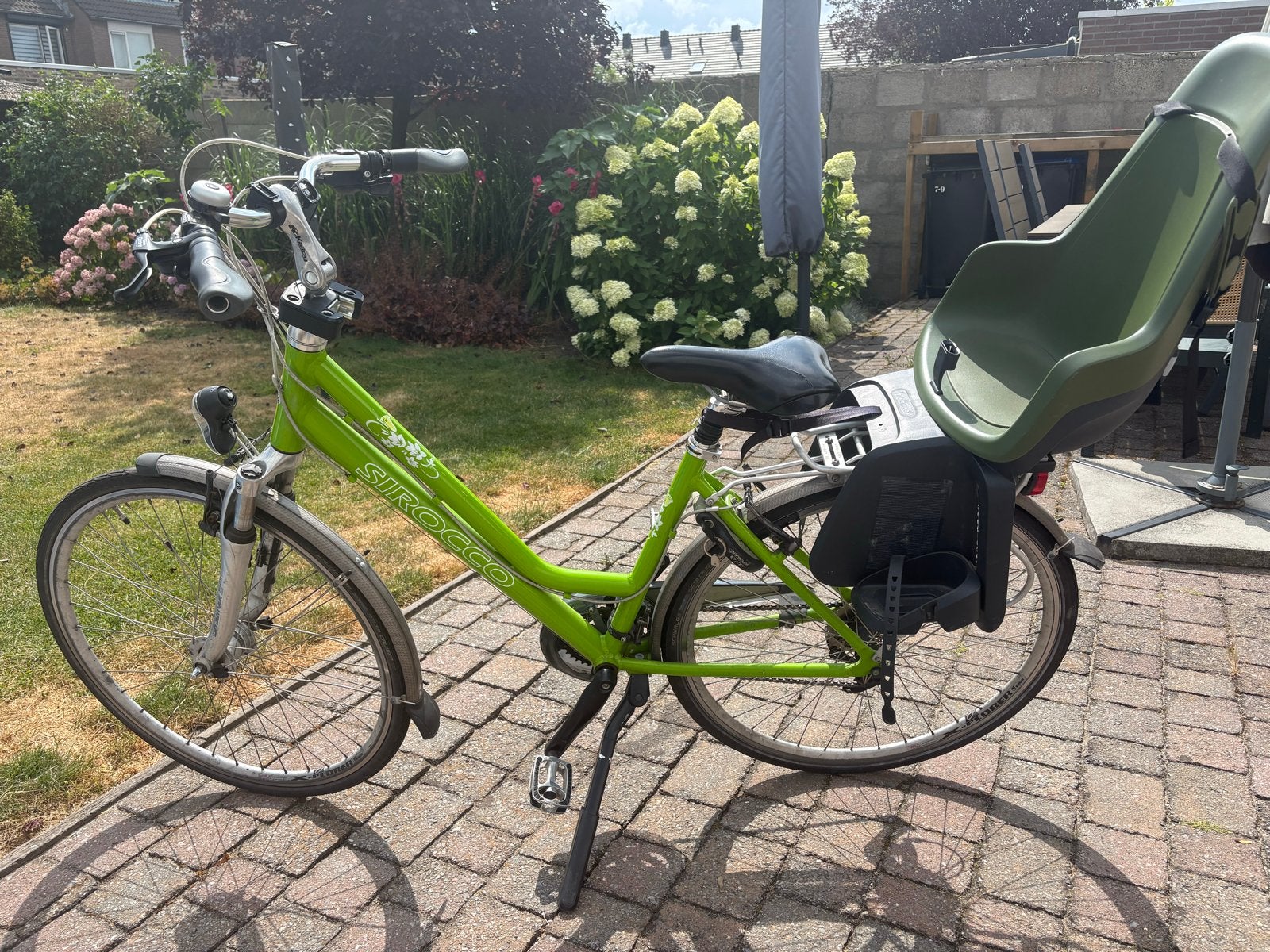 Sirocco Damesfiets - Appeltjes Groen - Goed Onderhouden, Fietsen en Brommers, Ophalen, Gebruikt, Overige merken