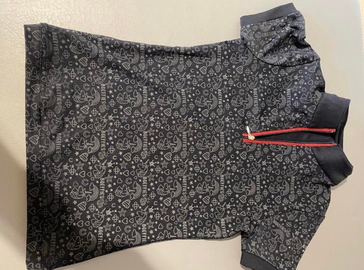 Shirt paardrijden mt 128 merk Boeffies, Ophalen of Verzenden, Zo goed als nieuw, Dressuur, Bovenkleding