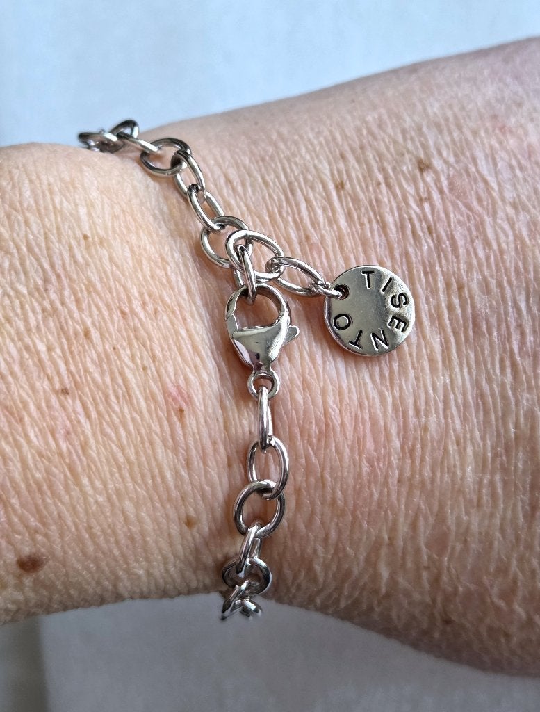 TI SENTO zilveren 925 armband voor diverse bedels of zonder, Ophalen, Zo goed als nieuw, Zilver, Zilver