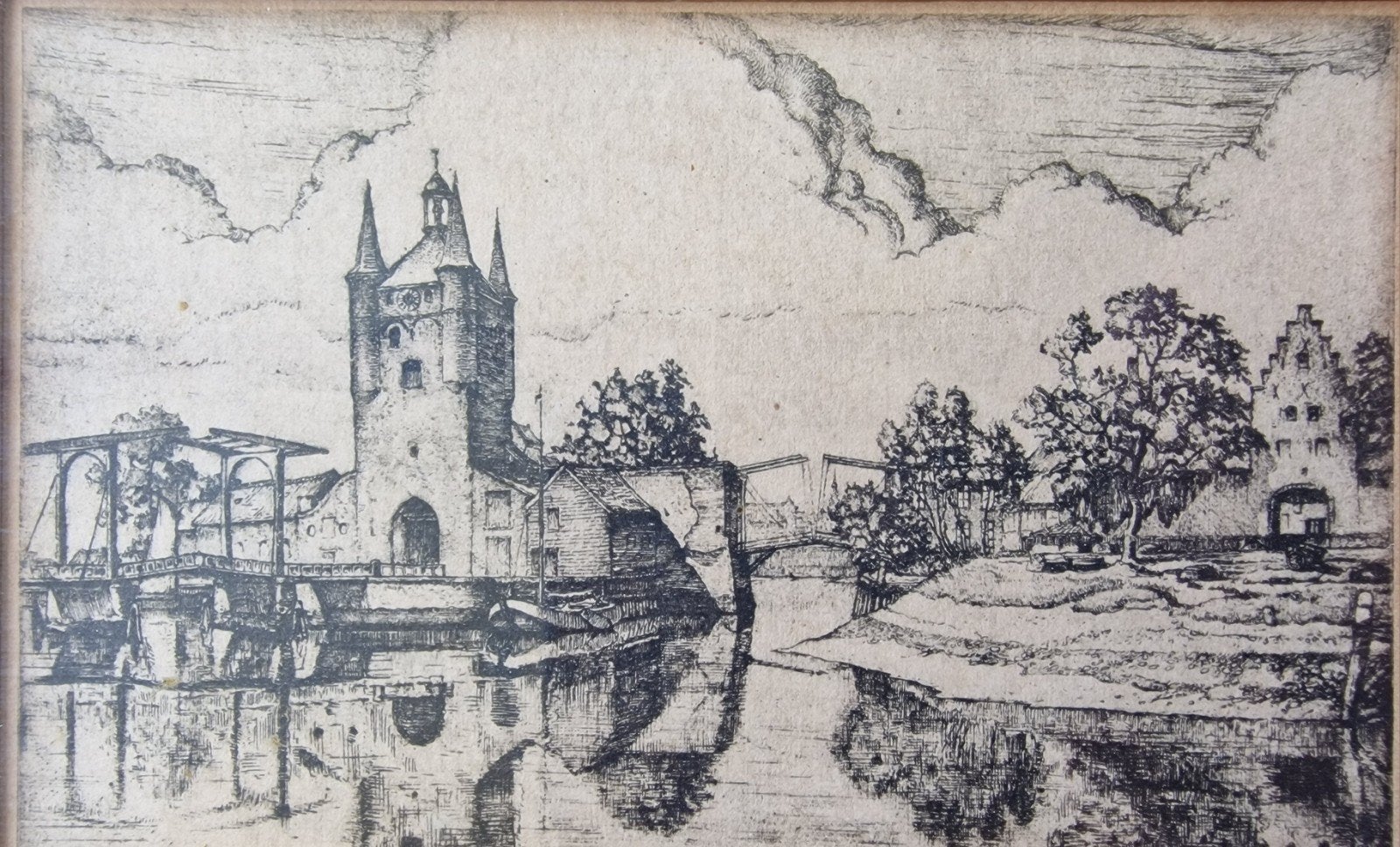Zuidhavenpoort Zierikzee. Hendrikus Roodenburg, Ophalen of Verzenden