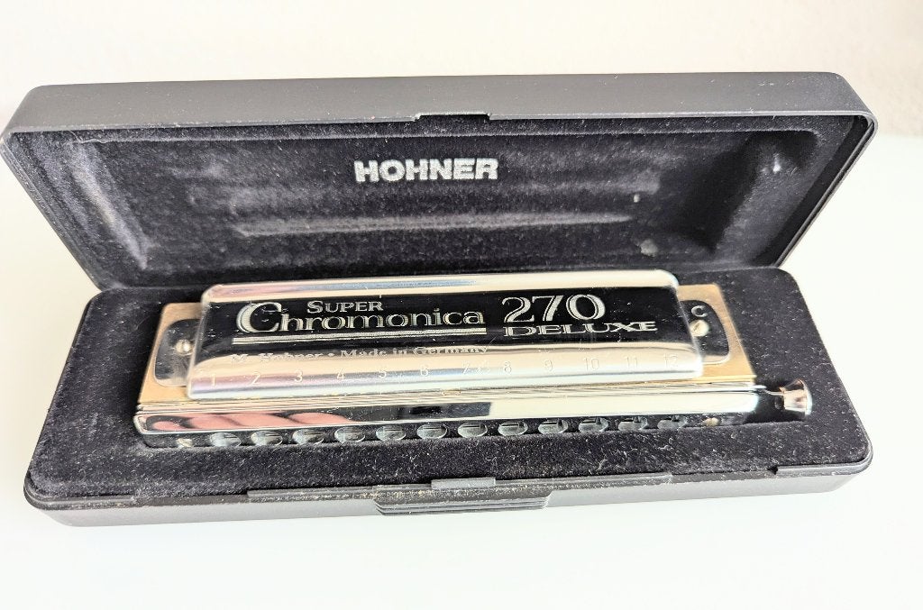 Hohner Super Chromonica 270 Deluxe, Muziek en Instrumenten, Blaasinstrumenten | Mondharmonica's, Chromatisch, C-mondharmonica