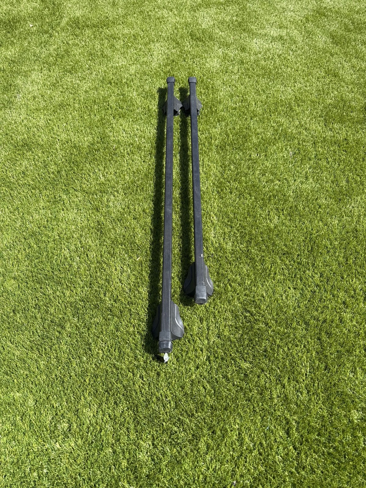 Thule dakdragers met sleutel tbv vw polo, Ophalen, Gebruikt