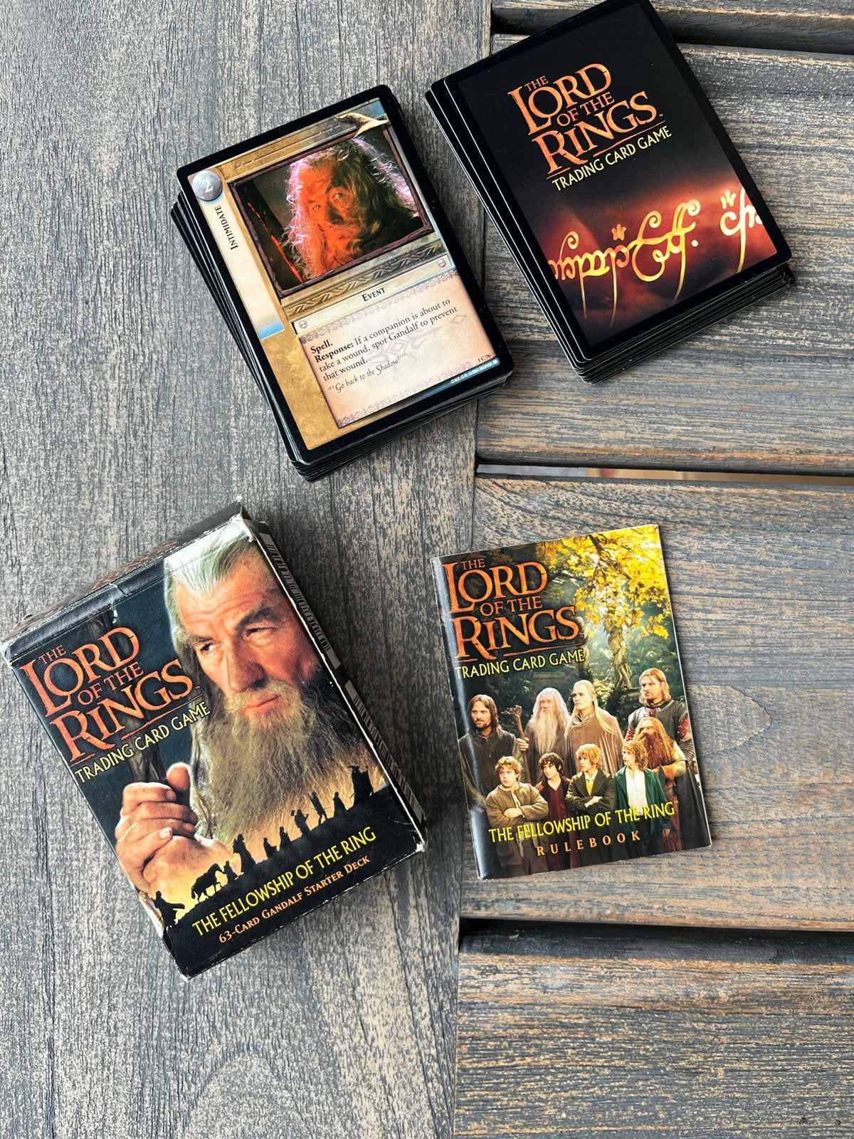 Lord of the Rings Trading Card Game - Gandalf Starter Deck, Verzamelen, Ophalen of Verzenden, Nieuw, Spel