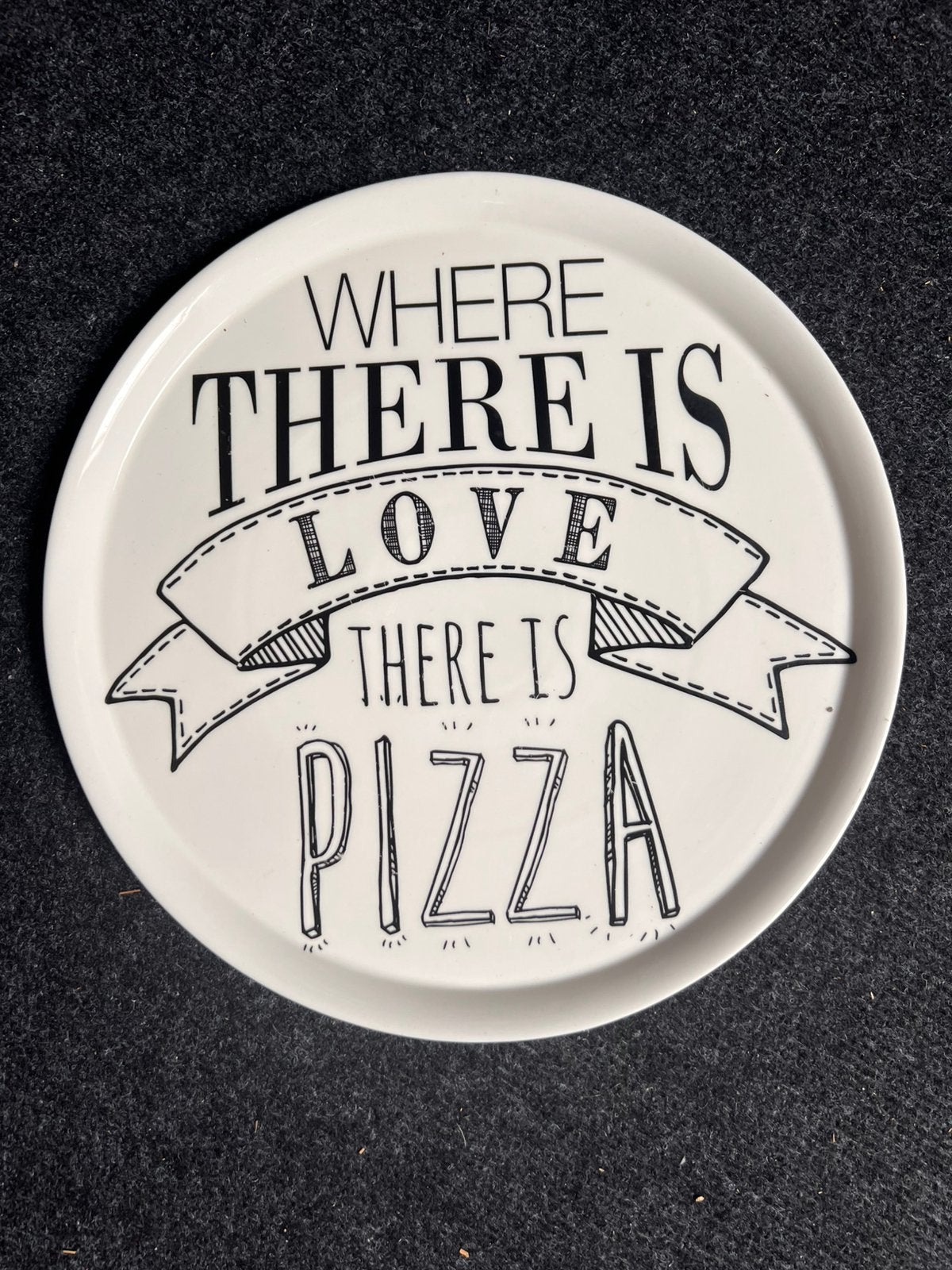 Riviera Maison pizzabord pizza bord, Ophalen, Gebruikt, Overige merken, Bord(en)