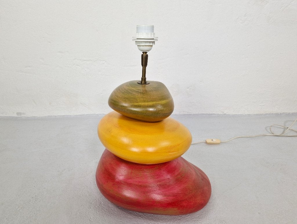 François Chatain | Pebble Lamp | Frankrijk 1980s, Overige merken, Gebruikt, -, E27 (groot)