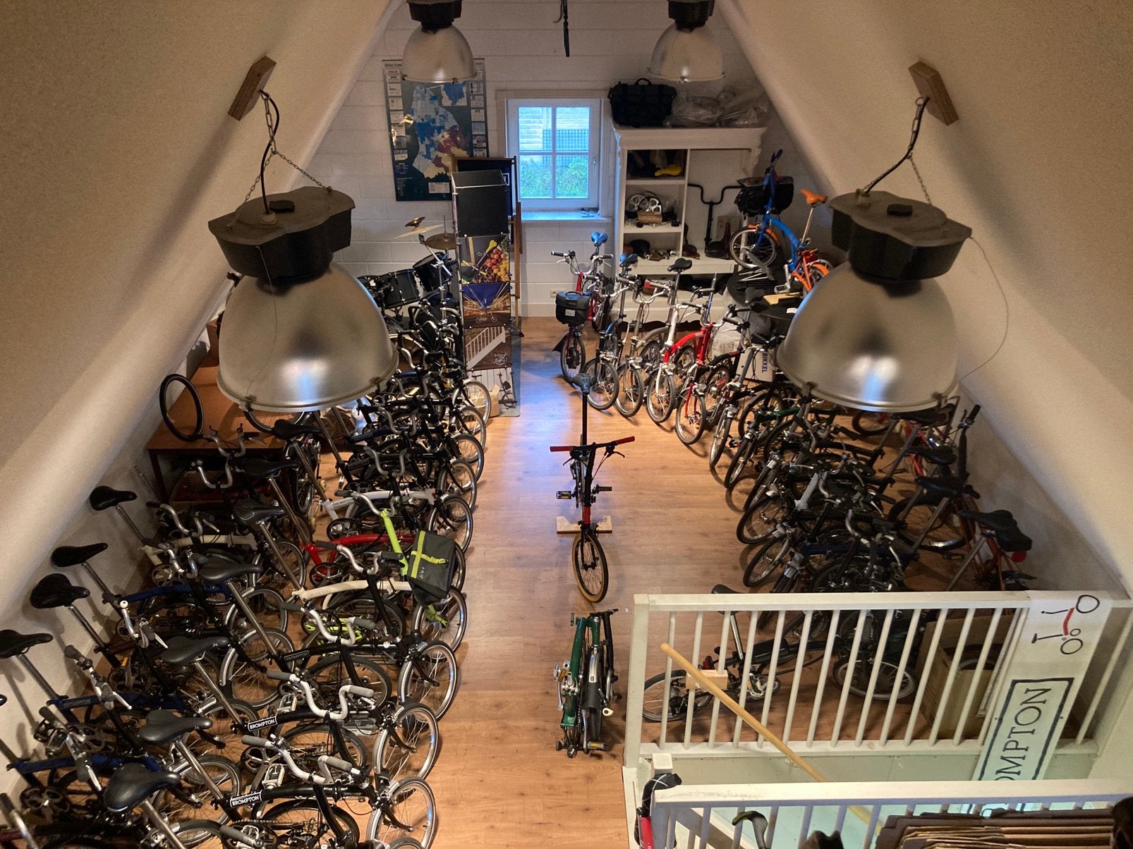 Grote voorraad gebruikte Bromptons, Gebruikt, Brompton, 16 tot 18 inch, Ophalen of Verzenden