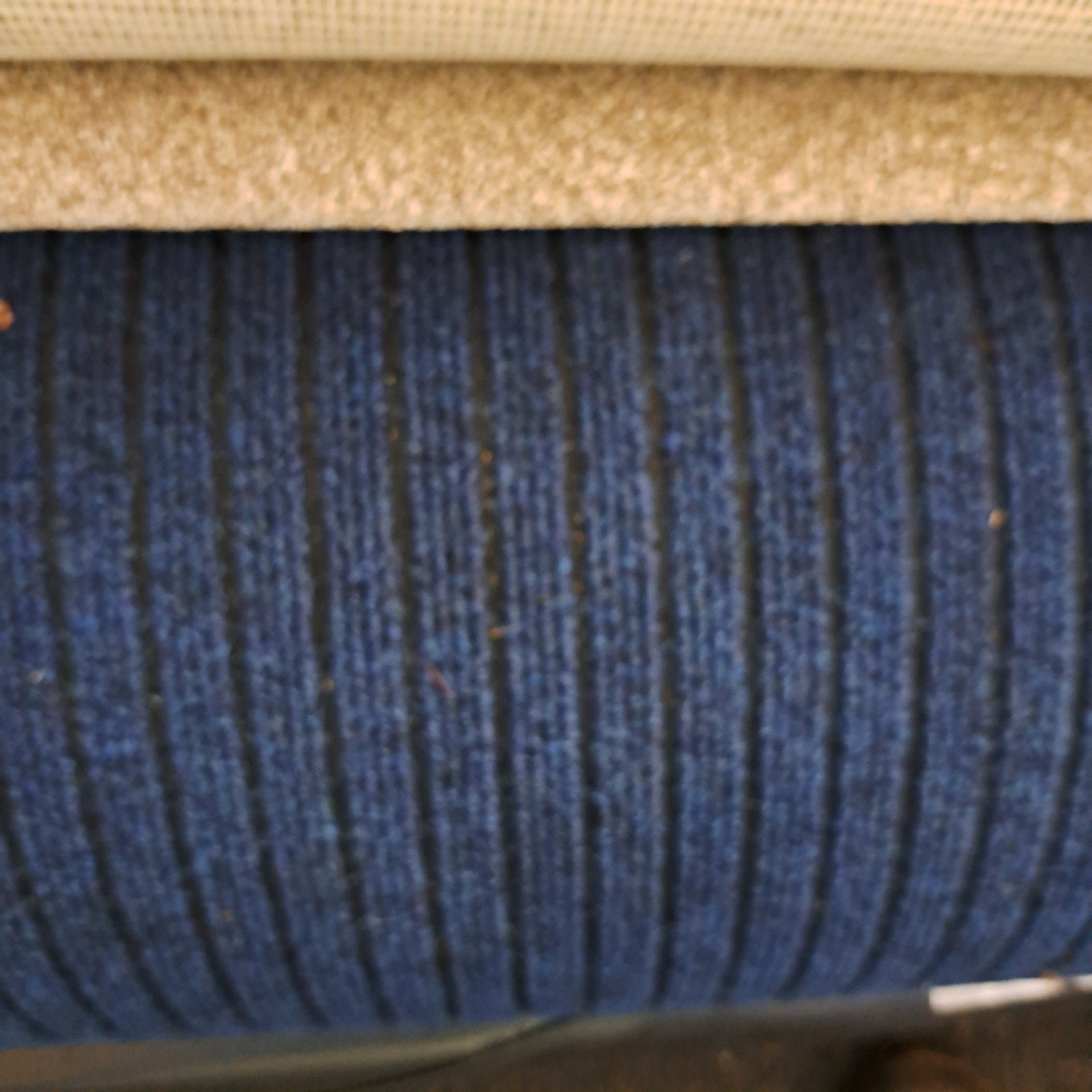 Robuust Naaldvilt Tapijt - Blauw, 200 cm breed, Ophalen, Blauw, Naaldvilt, Robuust, 200 cm of meer