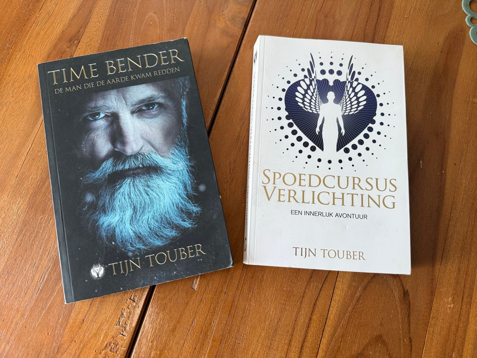 Time Bender & Spoedcursus verlichting - Tijn Touber, Boeken, Ophalen of Verzenden, Gelezen, Spiritualiteit algemeen, Verhaal of Roman