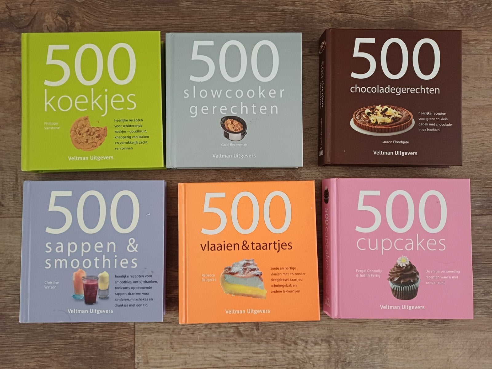 Laatste 6  500 recepten boekjes, Ophalen of Verzenden