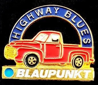 Blaupunkt- Highway Blues pin, Verzenden, Nieuw, Merk, Speldje of Pin