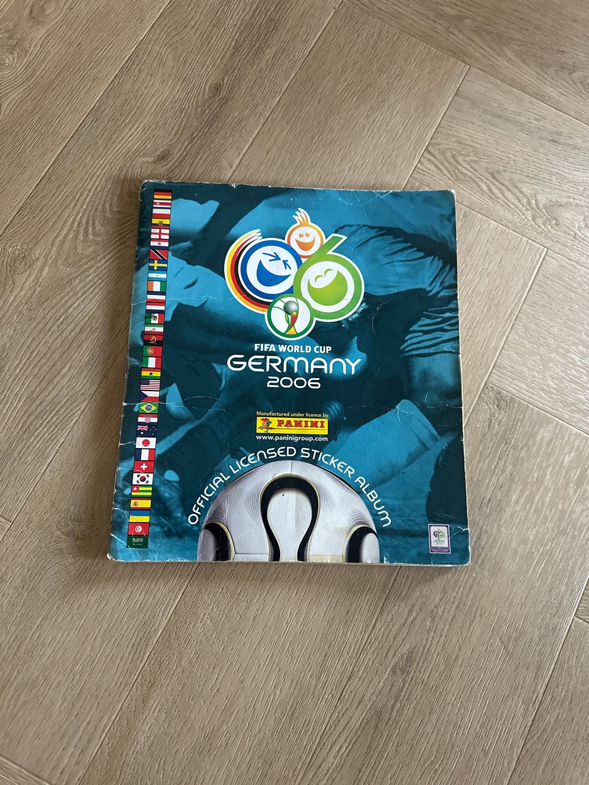 Panini World Cup Germany 2006 Album met Messi en Ronaldo, Ophalen of Verzenden, Gebruikt, Speelkaart(en)
