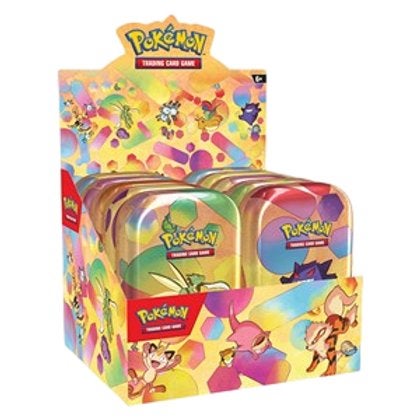 Pokémon 151 Mini Tin display, Ophalen of Verzenden, Zo goed als nieuw, Overige typen