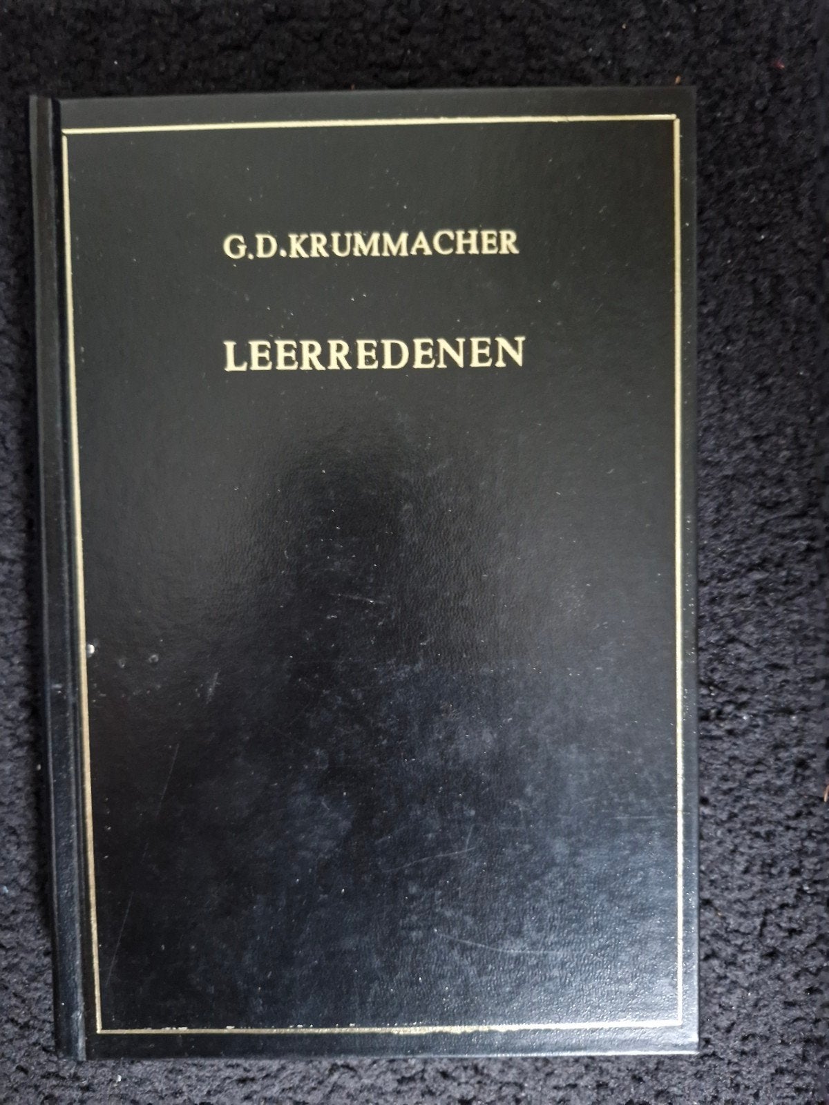 G.D. Krummacher - Leerredenen, Boeken, Ophalen of Verzenden, Zo goed als nieuw, G.D. Krummacher, Christendom | Protestants