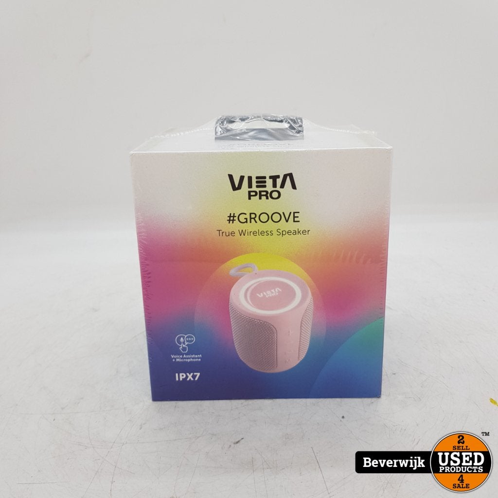 VIETA PRO GROOVE BT Bluetooth Speaker 20W Pink - NIEUW!, Flex Ltd., Gebruikt, https://flex.com/contact-us, Nobelstraat 10, 5807 GA Oostrum LB, Limburg, Nederland