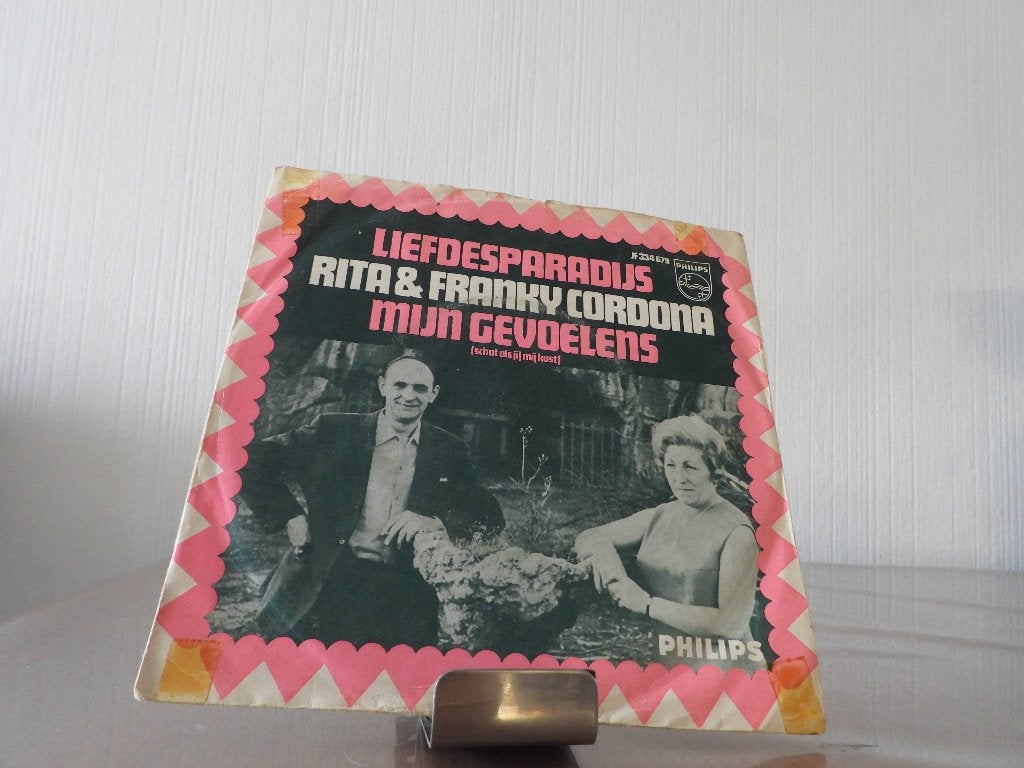 Rita & Franky Cordona – Liefdesparadijs - Mijn gevoelens, Ophalen of Verzenden, Gebruikt, Pop