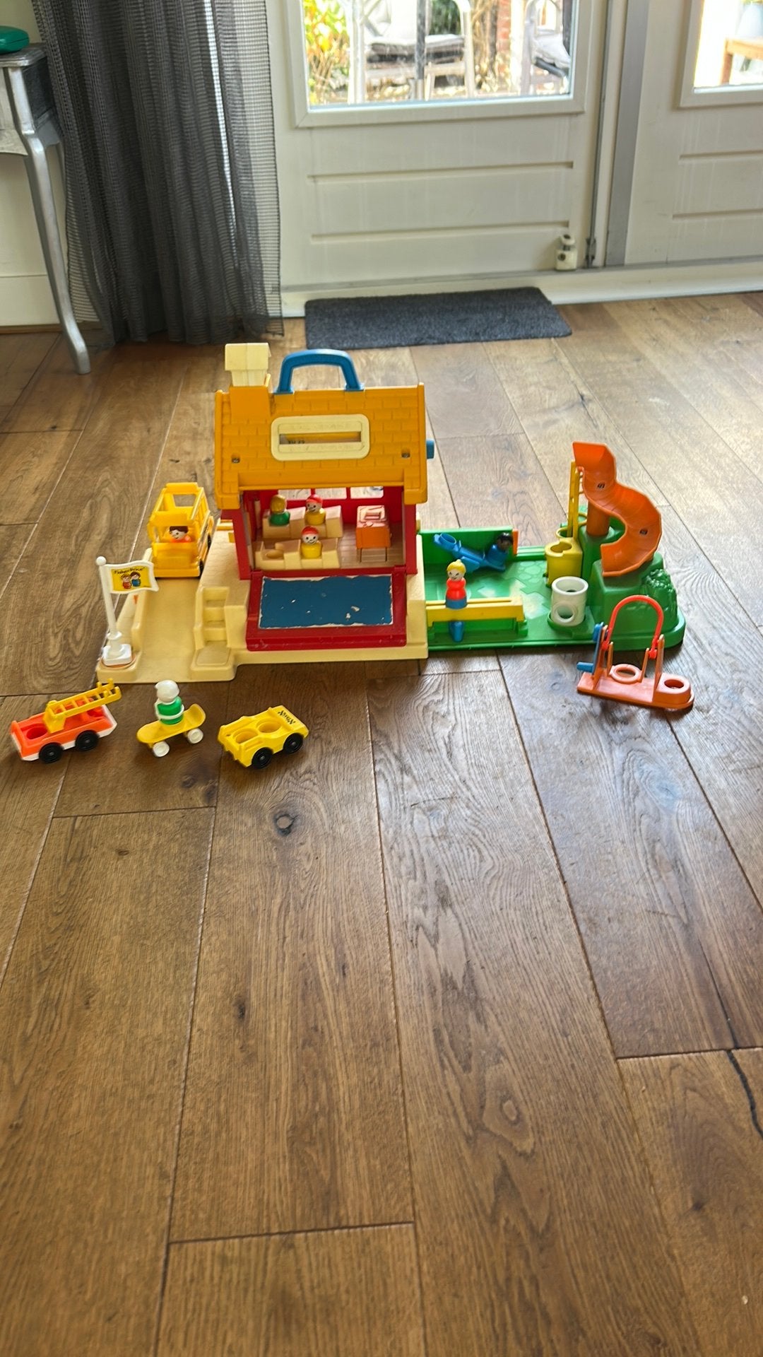 Schooltje van fisherprice, Kinderen en Baby's, Speelgoed | Fisher-Price, Ophalen, Zo goed als nieuw, Speelset