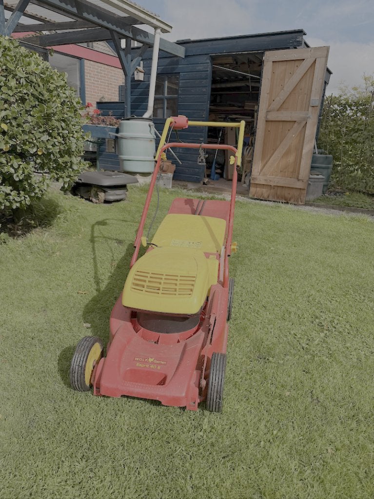 Grasmaaier Wolf Garten Esprit 40e, Tuin en Terras, Ophalen, Cirkelmaaier, Gebruikt, Elektrische grasmaaier