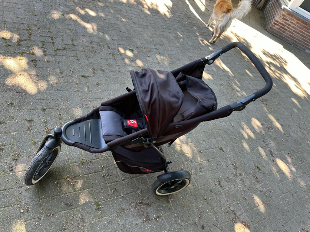 Phil & Teds Sport Buggy - Zwart, Ophalen of Verzenden, Gebruikt, Kinderwagen, Overige merken