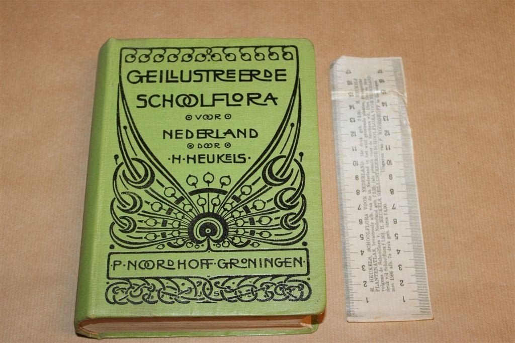 Geïllustreerde Schoolflora 1915 — Met Papieren Meetlat, Ophalen of Verzenden, Gelezen