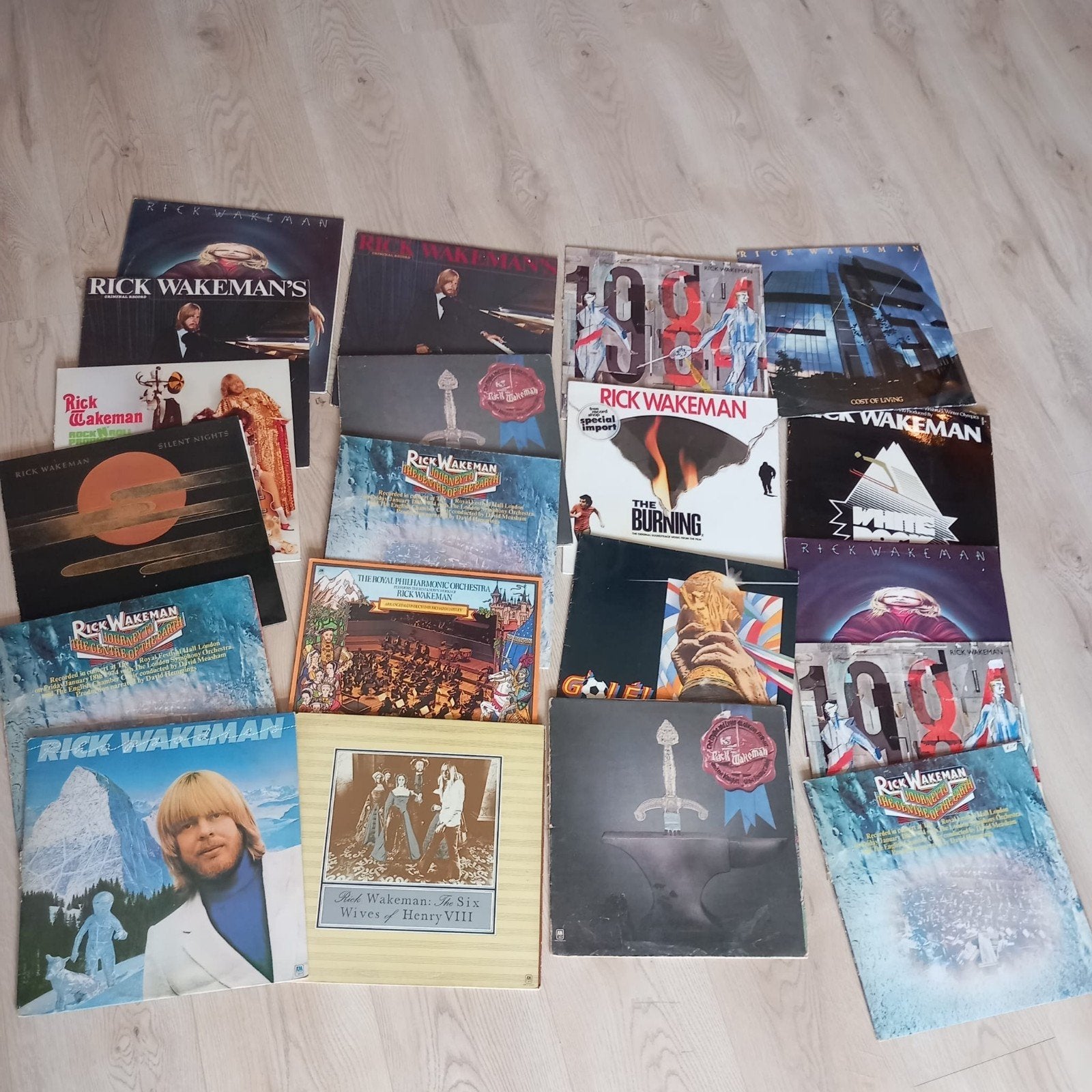 Rick wakeman lp,s albums, Cd's en Dvd's, Vinyl | Overige Vinyl, Ophalen of Verzenden, Gebruikt, 12 inch
