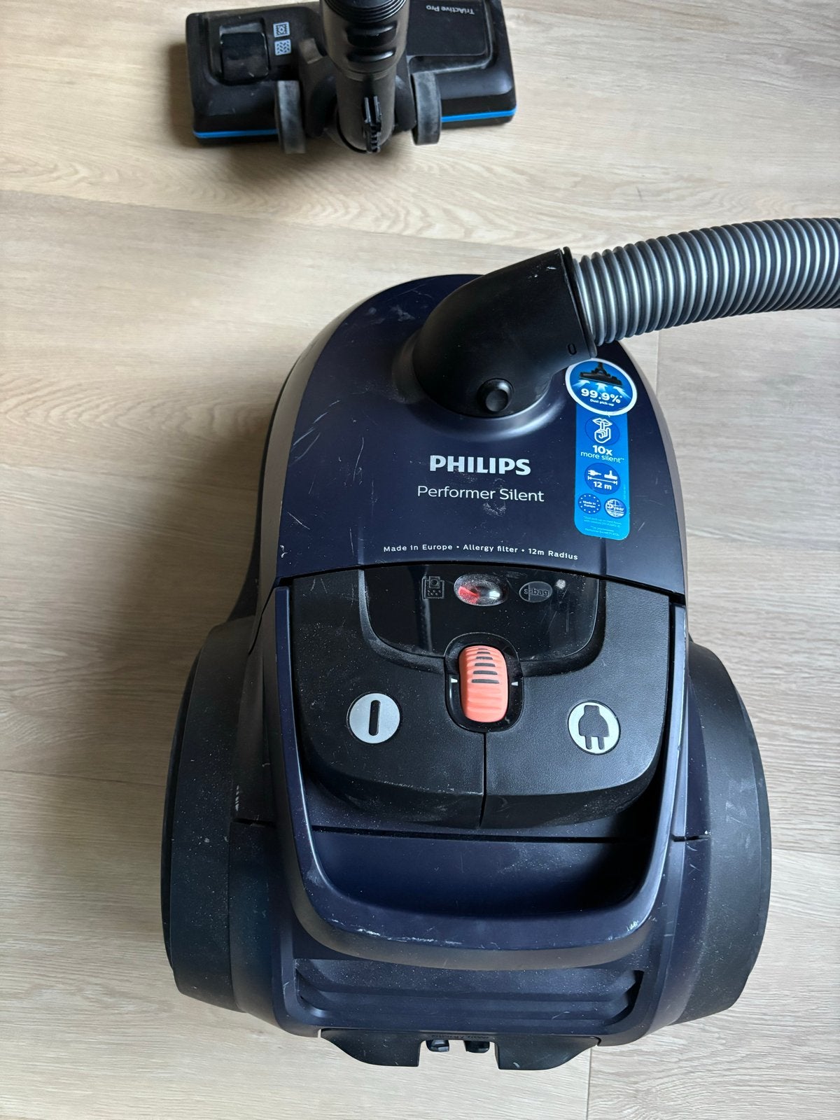 Philips Performer Silent Stofzuiger, Inclusief accessoires, Gebruikt, Philips, Sledestofzuiger