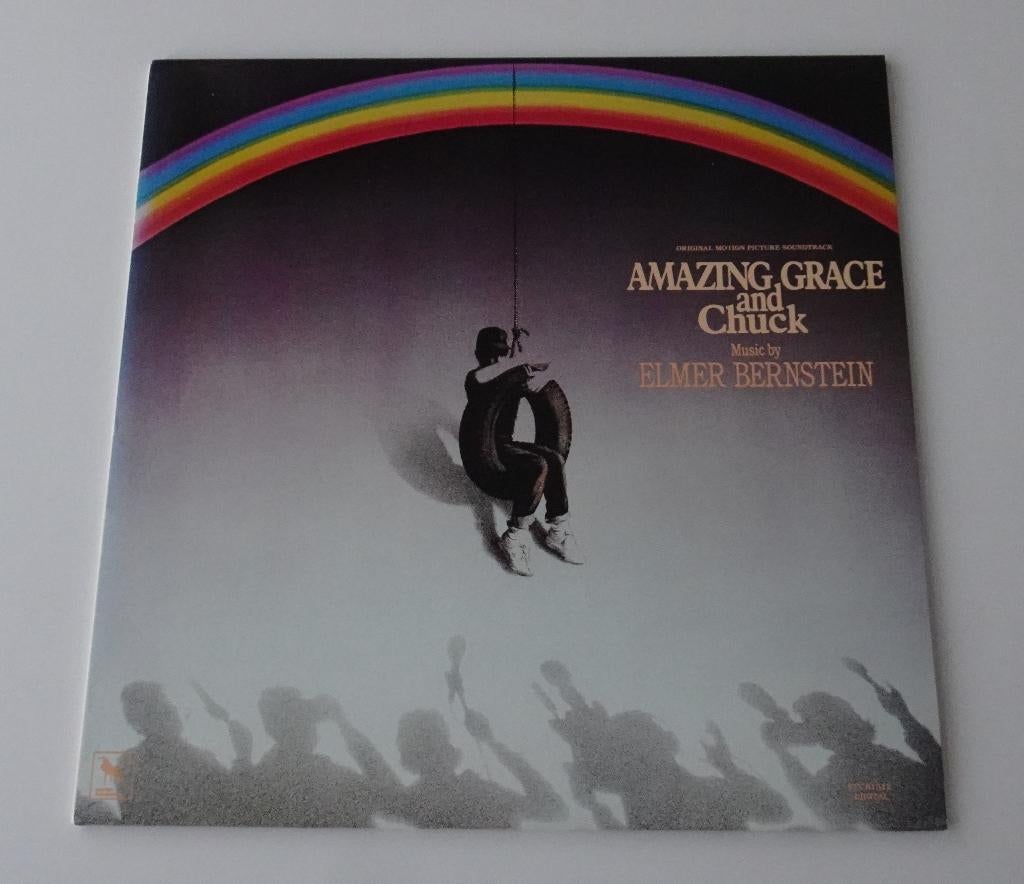 Elmer Bernstein - Amazing Grace And Chuck - Soundtrack 1987, Ophalen, Zo goed als nieuw, 12 inch