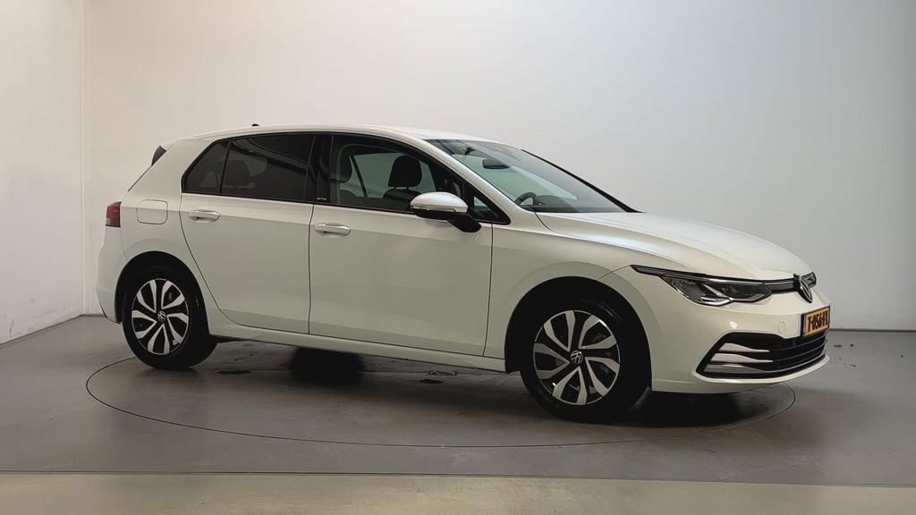 Volkswagen Golf 1.5 TSI 150pk 6-bak Stoelverwarming Sfeerver, Voorwielaandrijving, Stof, Wit, Bedrijf