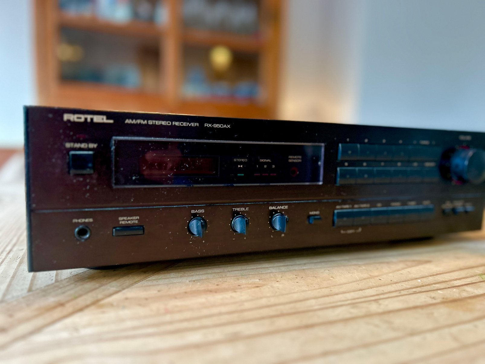 Rotel RX-950AX – vintage stereo receiver, Gebruikt, Ophalen, Overige merken, Minder dan 60 watt