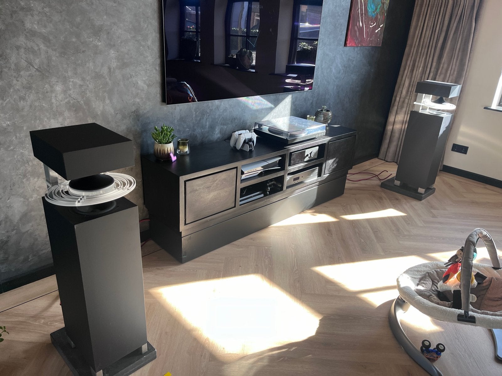 Duevel Galaxy 2024 mat zwart, Audio, Tv en Foto, Luidsprekers, Ophalen, Zo goed als nieuw, Overige merken