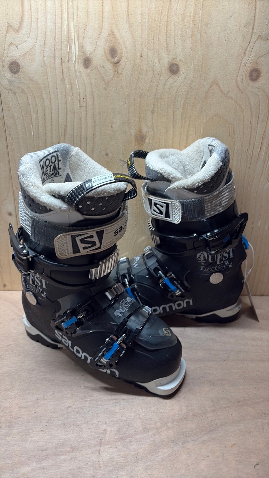 Salomon Quest Access 70 W dames skischoenen maat 38 Mondo 24, 160 tot 180 cm, Gebruikt, Schoenen, Salomon