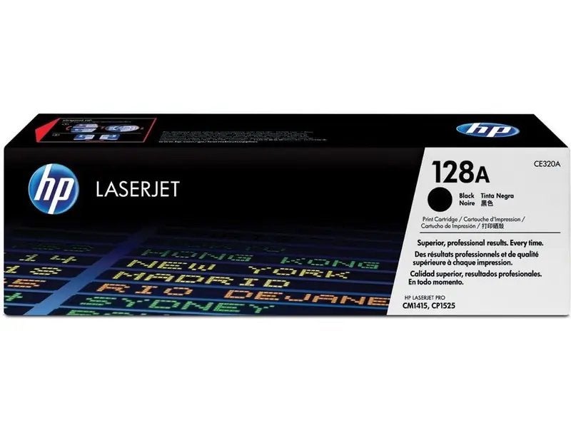 HP LaserJet 128A Zwarte Toner Cartridge CE320A, Ophalen of Verzenden, Nieuw, Laserprinter