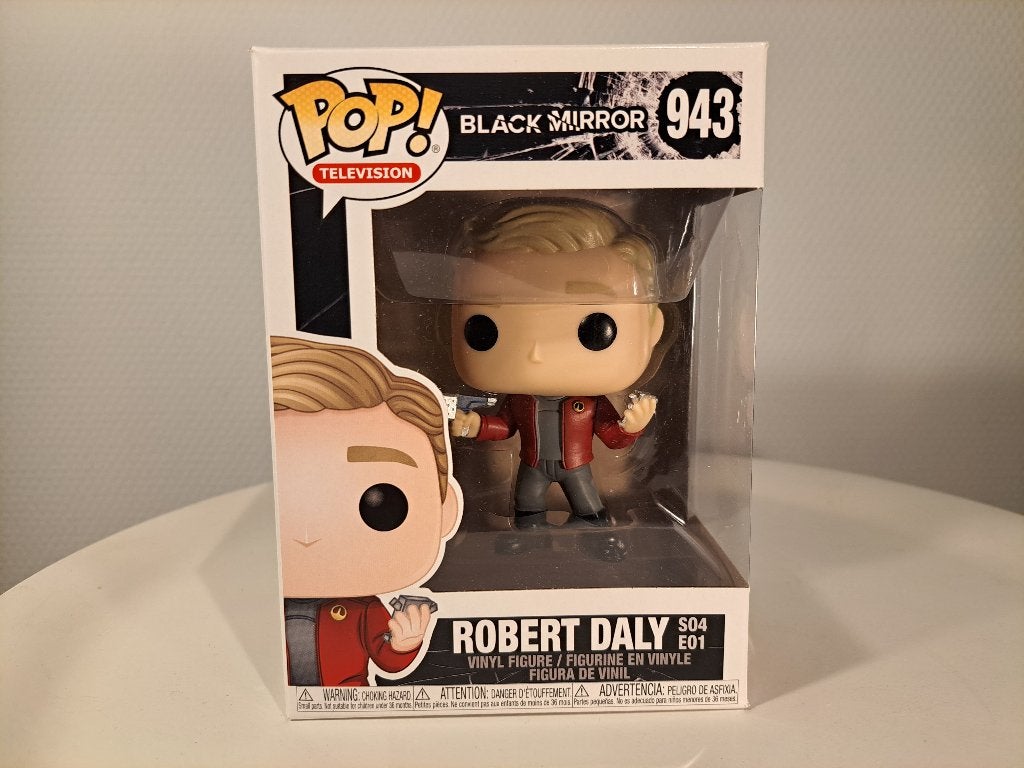 Funko Pop! Black Mirror - Robert Daly #943, Funko, Nieuw, Ophalen of Verzenden, 2802 Wetmore Ave, Everett, WA 98201, USA