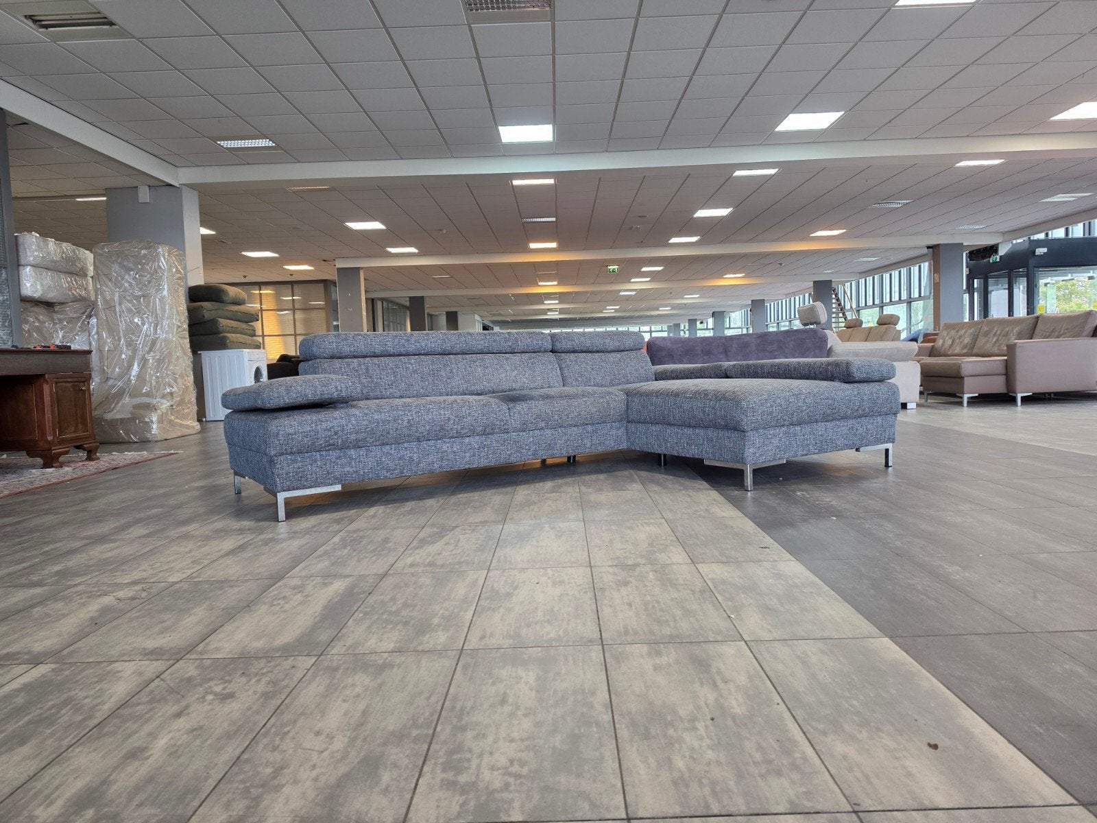 ✅️️️️️️️️️️️️ GEREINIGD Montel hoekbank 295x185 | BEZORGEN, 250 tot 300 cm, Hoekbank, Ophalen of Verzenden, Donauweg 11A Amsterdam