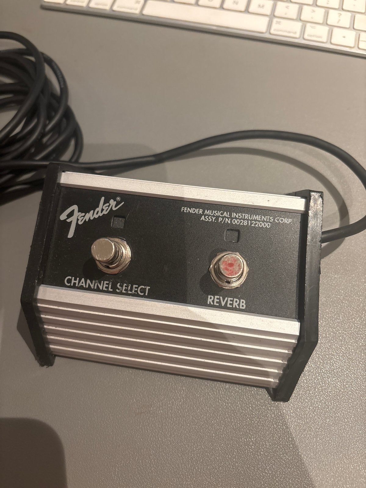 Fender Footswitch | Channel Select & Reverb, Ophalen of Verzenden, Gebruikt, Reverb